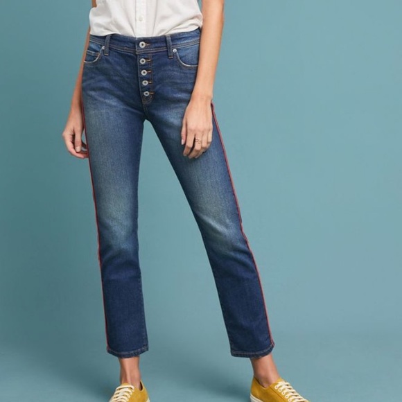 Anthropologie Denim - NWT Pilcro High-Rise Relaxed Straight Jeans